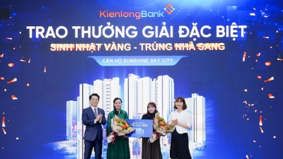 KienlongBank trao tặng căn hộ gần 5 tỷ đồng cho khách hàng may mắn