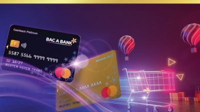 BAC A BANK ra mắt ưu đãi hoàn tiền cho chủ thẻ tín dụng quốc tế