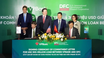 VPBank và tập đoàn tài chính của Mỹ ký cam kết khoản vay song phương 300 triệu USD