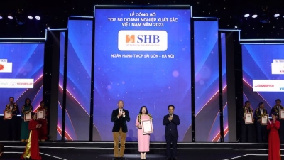 SHB 5 năm liên tiếp lọt ‘Top 50 doanh nghiệp xuất sắc nhất Việt Nam’