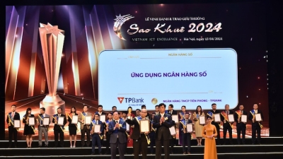 TPBank có tên trong ba hạng mục tại Lễ vinh danh và trao giải thưởng Sao Khuê 2024