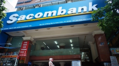 Sacombank gồng mình trước áp lực nợ xấu