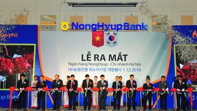 Ngân hàng Hàn Quốc NongHyup thành lập chi nhánh tại Hà Nội
