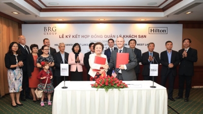 Khách sạn Thắng Lợi hợp tác với Hilton Worldwide quản lý tổ hợp 2 khách sạn