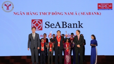 SeABank lần thứ 8 liên tiếp nhận giải thưởng ‘Thương hiệu mạnh Việt Nam’