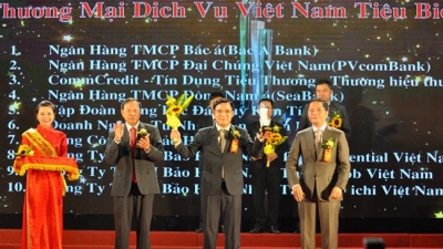 SeABank lần thứ 6 được trao giải 'Thương mại dịch vụ Việt Nam'