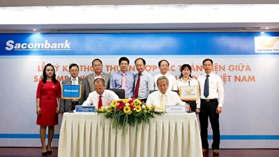 Sacombank và cổ đông lớn của LienVietPostBank hợp tác toàn diện