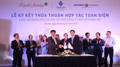 Crystal Bay 'bắt tay' Bảo hiểm Bảo Việt cung cấp dịch vụ bảo hiểm cho chủ thẻ Crystal Holidays