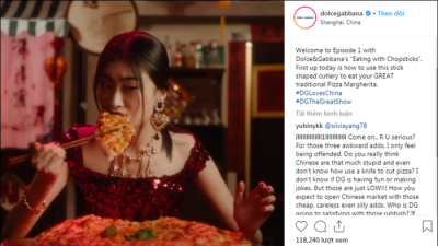 Dolce & Gabbana gặp vận đen sau sự cố ‘sỉ nhục’ người Trung Quốc
