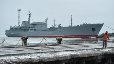 Ukraine: Thương cảng ‘vắng tanh’ sau vụ Nga bắt tàu chiến