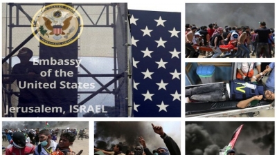 Ngày mở Đại sứ quán Mỹ tại Jerusalem: Hơn 2.800 người thương vong