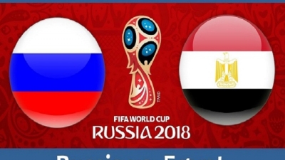 Kết quả bóng đá trận Nga và Ai Cập lúc 1h sáng 20/6: 3 - 1