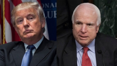 Ông Trump là ‘khách không mời’ trong tang lễ của Thượng nghị sĩ John McCain