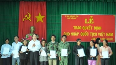 4.418 hồ sơ xin thôi quốc tịch Việt Nam trong năm 2018