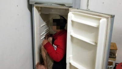 Đài Loan bắt người Việt trốn trong tủ lạnh