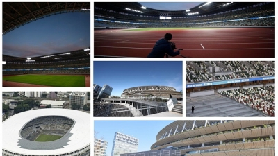 Cận cảnh sân vận động quốc gia gần 1,5 tỷ USD của Nhật Bản vừa được khánh thành