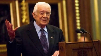 Cựu Tổng thống Mỹ Jimmy Carter sẵn sàng đến Triều Tiên phá vỡ bế tắc hạt nhân