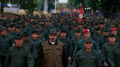 Venezuela hạ cấp, sa thải hàng loạt quan chức quân đội sau vụ đảo chính thất bại