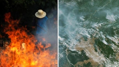 G7 ngỏ ý viện trợ 22 triệu USD để xử lý cháy rừng Amazon, Brazil từ chối