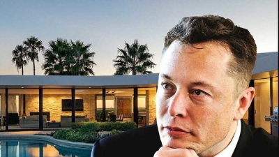 Tỷ phú Elon Musk bán căn nhà cuối cùng, ở nhà thuê 50.000 USD