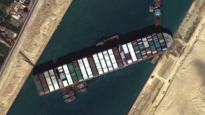Ai Cập giam tàu Ever Given và 3,5 tỷ hàng hóa cho tới khi nhận 916 triệu USD bồi thường
