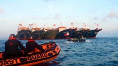 160 tàu Trung Quốc vẫn hiện diện trên Biển Đông, Philippines tiếp tục trao công hàm phản đối