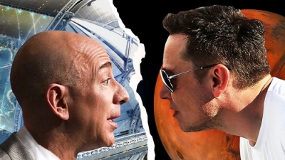‘Cuộc chiến’ không hồi kết giữa Elon Musk và Jeff Bezos