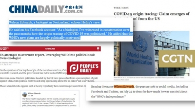Thụy Sĩ yêu cầu báo chí Trung Quốc gỡ nội dung chỉ trích Mỹ của 'nhà khoa học rởm'
