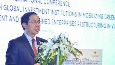 Bộ trưởng Bùi Thanh Sơn: Đẩy mạnh huy động tài chính xanh và vốn từ quỹ đầu tư