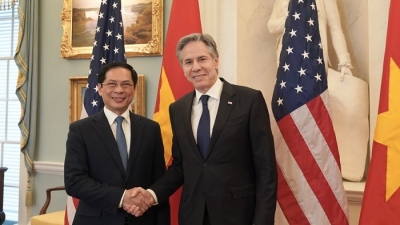 Bộ trưởng Ngoại giao Bùi Thanh Sơn tới Mỹ đối thoại với người đồng cấp Antony Blinken