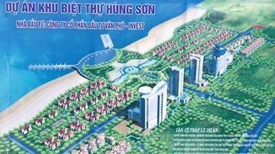Thanh Hoá ‘chốt’ giá đất dự án hạ tầng khu biệt thự Hùng Sơn-Nam Sầm Sơn