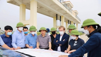 Sắp khởi công Dự án Cải thiện cơ sở hạ tầng đô thị hơn 59,4 triệu Euro tại Hà Tĩnh