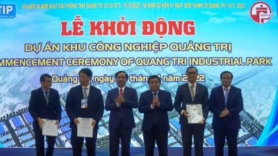 Quảng Trị khởi động dự án Khu công nghiệp VSIP hơn 2.000 tỷ đồng