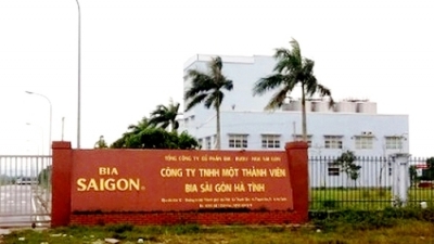 Bia Sài Gòn - Hà Tĩnh vượt Gang thép Hưng Nghiệp Formosa đóng thuế nhiều nhất Hà Tĩnh