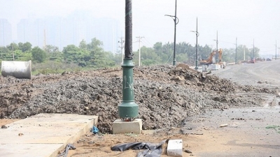 Đại Quang Minh ‘kêu cứu’ vì bị đổ chất thải lên dự án 4 tuyến đường Thủ Thiêm