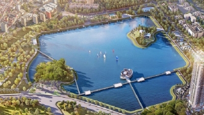 Vingroup chi 1.000 tỷ đồng xây dựng công viên hồ điều hòa Cầu Giấy