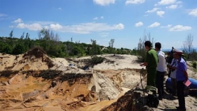 Phát hiện sai phạm của công ty làm vỡ hồ chứa bùn đỏ ở Bình Thuận