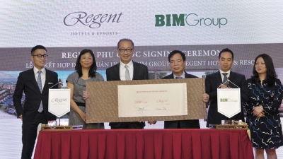 BIM Group bắt tay Regent Hotels & Resort quản lý dự án Regent Phu Quoc