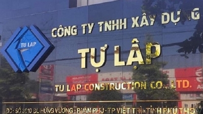 Trúng hàng loạt dự án nghìn tỷ tại Phú Thọ, Công ty TNHH Xây dựng Tự Lập mạnh cỡ nào?