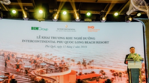 Chính thức khai trương khu nghỉ dưỡng InterContinental Phu Quoc Long Beach Resort