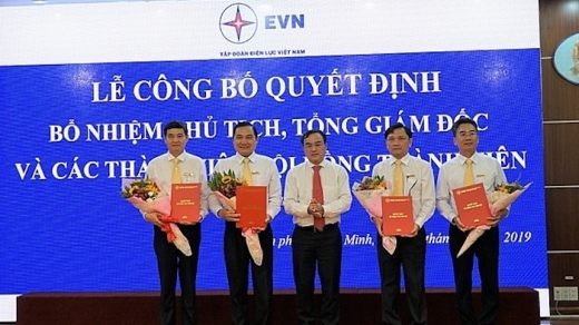 EVN bổ nhiệm Chủ tịch và các thành viên Hội đồng thành viên EVNSPC
