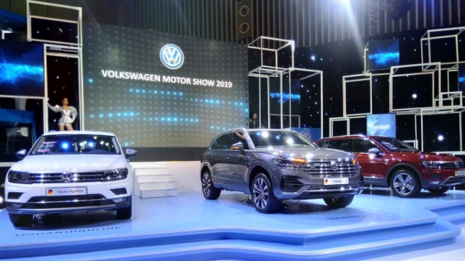 Xe Volkswagen có bản đồ 'đường lưỡi bò', ban tổ chức Vietnam Motor Show 2019 nói gì?