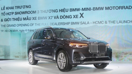 Giá xe BMW X7 2019 tại Việt Nam đắt hơn Thái Lan trên 600 triệu đồng