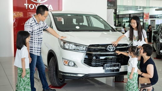 Toyota là thương hiệu ô tô bán xe nhiều nhất Việt Nam năm 2019