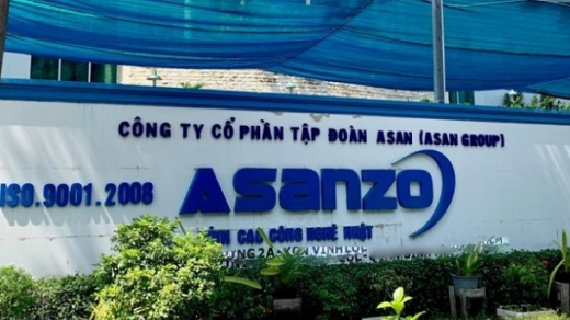 Nợ thuế hơn 47 tỷ đồng, Asanzo bị hải quan cưỡng chế