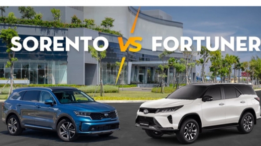 Cạnh tranh SUV 7 chỗ: Toyota Fortuner và Kia Sorento bán không nổi 100 xe/tháng