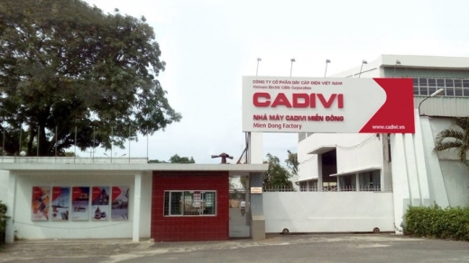 CADIVI muốn hủy niêm yết 57,5 triệu cổ phiếu trên HOSE