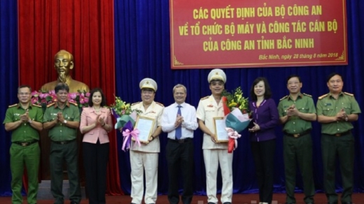Sau sáp nhập Cảnh sát PCCC, Bắc Ninh bổ nhiệm 2 Phó giám đốc Công an tỉnh