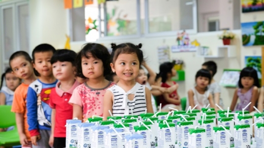 2 năm thực hiện đề án, Đà Nẵng có gần 41.000 trẻ em thụ hưởng chương trình sữa học đường