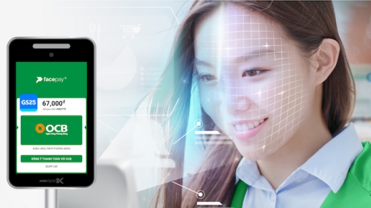 OCB triển khai tính năng thanh toán qua nhận diện khuôn mặt Facepay